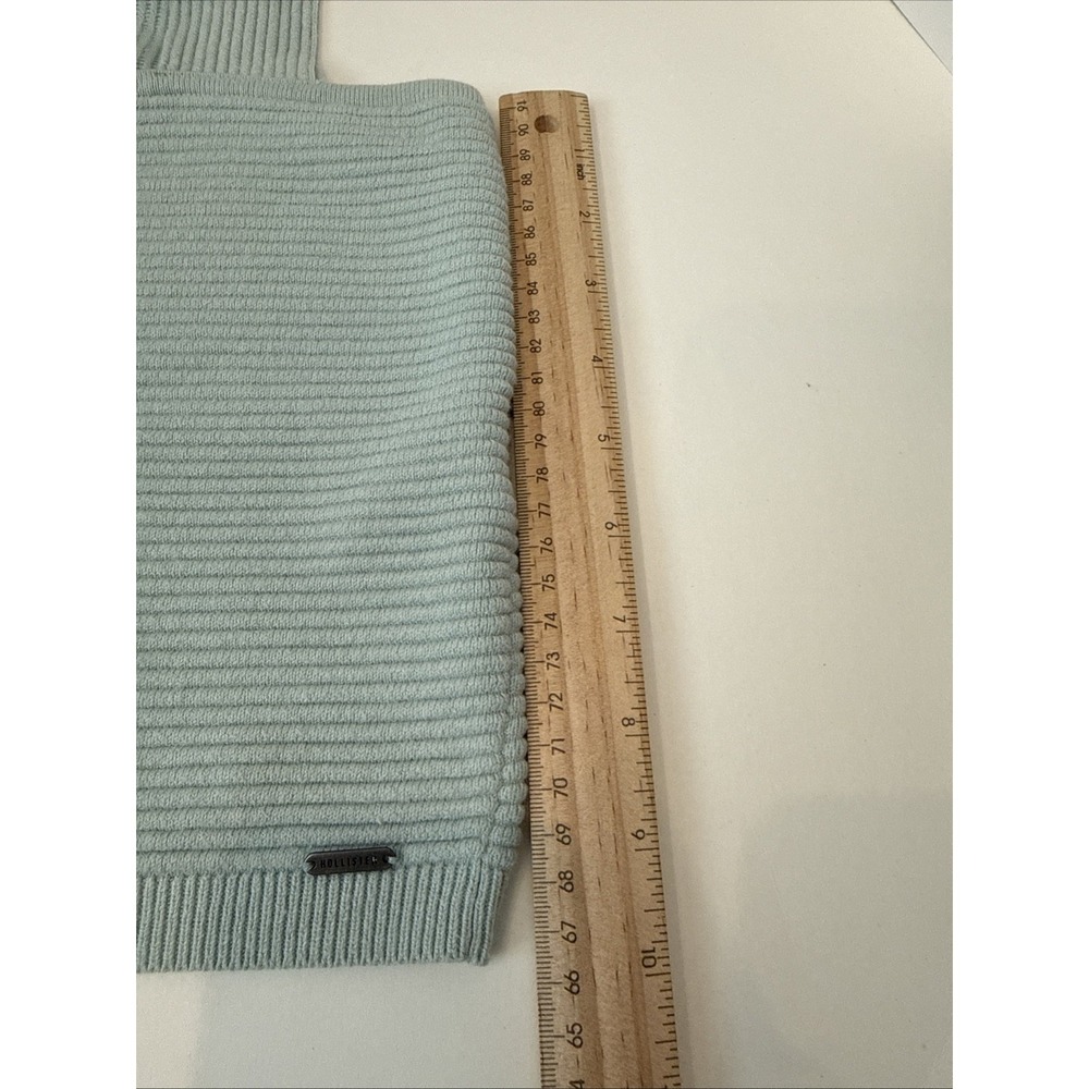 Hollister Mint Green Ribbed Square Cut Ribbed Tank Top Size Large - Picture 3 of 8